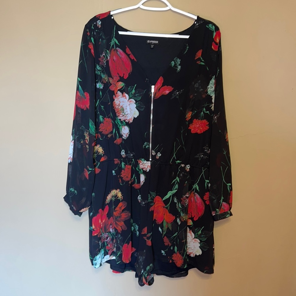 Express floral romper